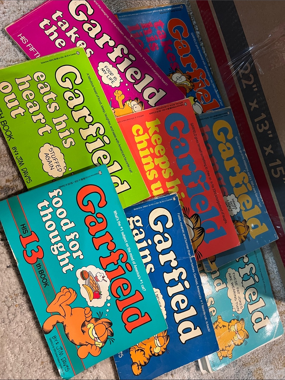 Assorted Garfield Book Collection - z32